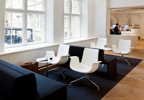 bruun og hjejle reception 3, Fraster filt tæppe